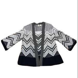 Anthto Moth woven open front cardigan